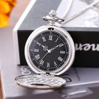 Vente en gros mélange de couleurs classique montre romaine antique montres de poche vintage à quartz