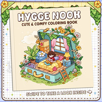 Livre de coloriage et agenda quotidien sur le thème des animaux de dessin animé, série Noël et Nouvel An, best-seller - Cadeau