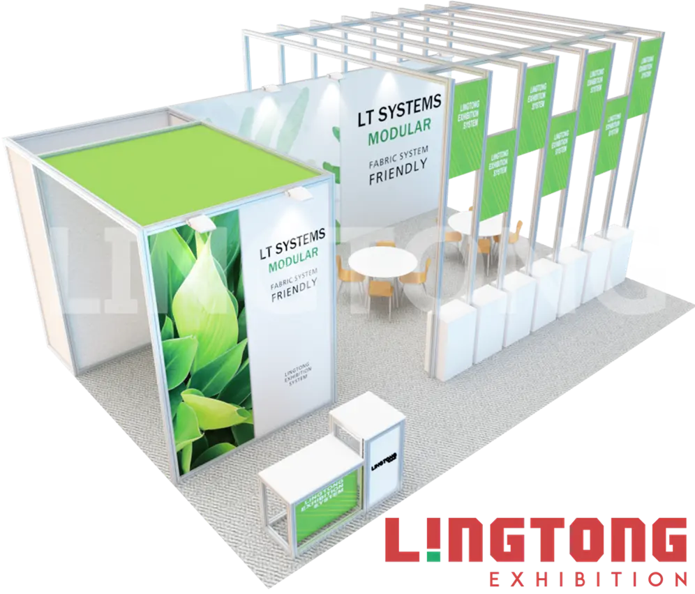 (11) Standard 20ft Portable Trade Show Booth Design For Exhibition Booth Builders Contractors Exhibition Center Convention