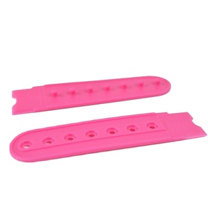 Kit de conectores recubiertos de plástico rosa a presión 7 para reparar o reemplazar correa de hebilla a presión en gorra de plástico Snapback - Product Image 1