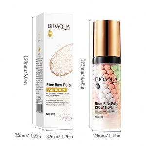 BIOAQUA Rice <strong>Puree</strong> Three Color Isolation <strong>Cream</strong> Delicate Hydrating Waterproof Brightening Skin Tone Trimming Makeup <strong>BB</strong> <strong>Cream</strong> - Product Image 6