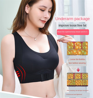 Soutiens-gorge pour femmes, soutien-gorge push-up, correcteur de posture, bralette à fermeture avant, sous-vêtements féminins, hauts à dos croisé