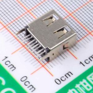 Factory Direct <b>9</b>-111B02Y-01 Through-Hole Connectors USB Connectors - Product Image 1