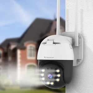 Дешевая система видеонаблюдения, полноцветная Wi-Fi камера, Wi-Fi наружная камера с детектором дыма