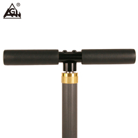 Pompa tangan AGH-4S-2 PCP 4 tahap 4500Psi/30mpa Filter kelembaban minyak besar lebih cepat mengisi Paintball Scuba Diving Paintball Bomba