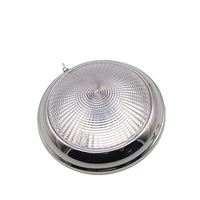 Vente flash Accessoires pour bateaux Lampe à dôme LED marine en acier inoxydable Lumière de navigation pour kayak et yacht