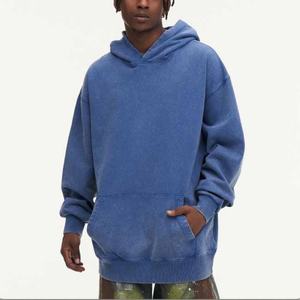 Sudadera con Capucha de Felpa para Hombre, Estilo Lavado Ácido, con Logotipo Personalizado del Fabricante - Product Image 1