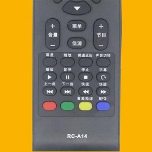 คริสตัลบีดส์ RC-A14 รีโมทคอนโทรลสำหรับทีวีแพนด้า 20.2X5.2X2.2 ซม. สีดำ รหัสการเรียนรู้ ระยะ 10 ม. - Product Image 3