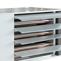 Chauffage d'appoint intérieur à gaz naturel à combustion indirecte 50KW 170000BTU, le plus vendu, pour usine, entrepôt, serre