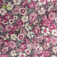 Tissu en rayonne 100% écologique, respirant, léger, tissé, imprimé uni, 45S 110GSM, vêtements pour filles, robes