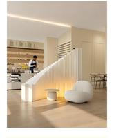 Paravent de bureau en papier léger et mobile, taille personnalisable par le fabricant, séparateur de pièce pour salon