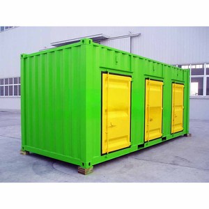 Cobertizo de autoalmacenamiento de 20 pies, estructura de acero ligera, contenedor prefabricado, <span class=keywords><strong>casa</strong></span> al aire libre para bicicleta, motocicleta, cobertizo de contenedor de autoalmacenamiento - Product Image 5