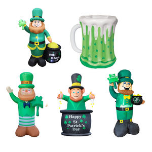 Oktoberfest-decoración inflable personalizada, tazas de cerveza, decoraciones <span class=keywords><strong>para</strong></span> el Día de San Patricio, tamaño real, mascota verde - Product Image 3