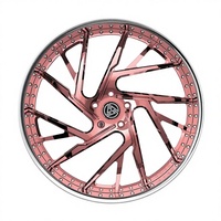 Rines de Aleación XINLAI de 2/3 Piezas Forjados 5x112 de 20, 21 y 22 Pulgadas, Cromados, Cóncavos Profundos, para Mercedes Benz AMG