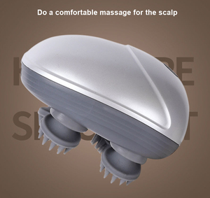 Masajeador de Cabeza Inteligente, Portátil, Mini, Recargable, Impermeable, Lavable, Relajante, para Aliviar la Presión del Cuero Cabelludo, Servicio OEM - Product Image 4