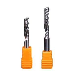 Vendita calda 6mm carburo a spirale Endmill punte Router singolo per legno acrilico PVC & MDF OEM/ODM supportato per la lavorazione del legno e taglio - Product Image 2