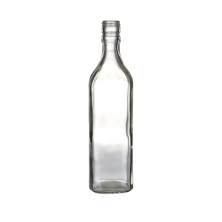 Стеклянная бутылка для вина