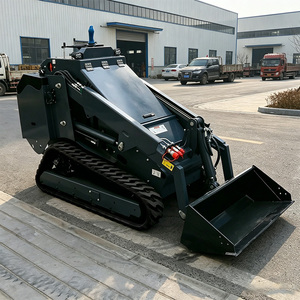 Compact Skid Steer High Performance <b>Wheel</b> Mini EPA CE 5 Engine for Farm Construction <b>Small</b> Track Skid Steer - Product Image 2