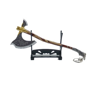 God of War 5 Juego Kratos God Chaos Blade Metal Modelo Olympus Excalibur Mini Arma Llavero - Product Image 6