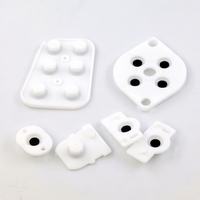 Coussinets en caoutchouc silicone conducteurs NSLikey pour la réparation de la manette Nintendo 64 N64