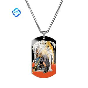 24 Designs Rétro Anime One Side Printing <span class=keywords><strong>Death</strong></span> <span class=keywords><strong>Note</strong></span> Japandi Kira L Porte-clés en métal Accessoires NeckLace Tag - Product Image 5