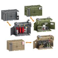Vente en gros OEM ODM Mini Soldat Figure Jouet Cadeau Enfant Forces Armées Camp Command Opérations Base Militaire Building Block Set