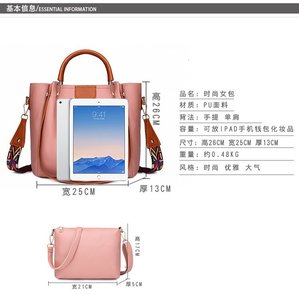 4 Stks/set Vrouwen Handtas Messenger Tassen Voor Dames Mode Schoudertas Dame Pu Lederen Casual Vrouwelijke Shopper Tote Femme - Product Image 4