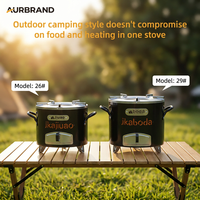 Poêle à charbon africain OEM sans fumée et économe en énergie, cuisinière propre en acier inoxydable, pour usage domestique, cuisson sur table de barbecue extérieure