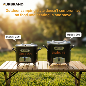 Poêle à <span class=keywords><strong>charbon</strong></span> africain OEM sans fumée et économe en énergie, cuisinière propre en acier inoxydable, pour usage domestique, cuisson sur table <span class=keywords><strong>de</strong></span> barbecue extérieure - Product Image 2