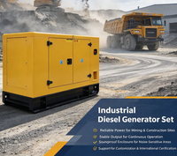 Groupe électrogène diesel super silencieux 10 kW-30 kW, groupe électrogène insonorisé ultra silencieux avec ATS pour villa et école