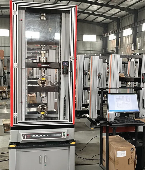 КН электронная Универсальная испытательная машина 50 кН, прибор для проверки прочности на растяжение пластика в гофрированной картонной коробке 10 КН с CE