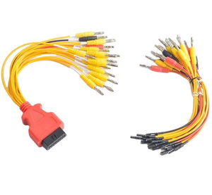 高品质16合1通用OBDII跳线适配器电缆J1962 OBD 2公母连接器汽车线束 - Product Image 2