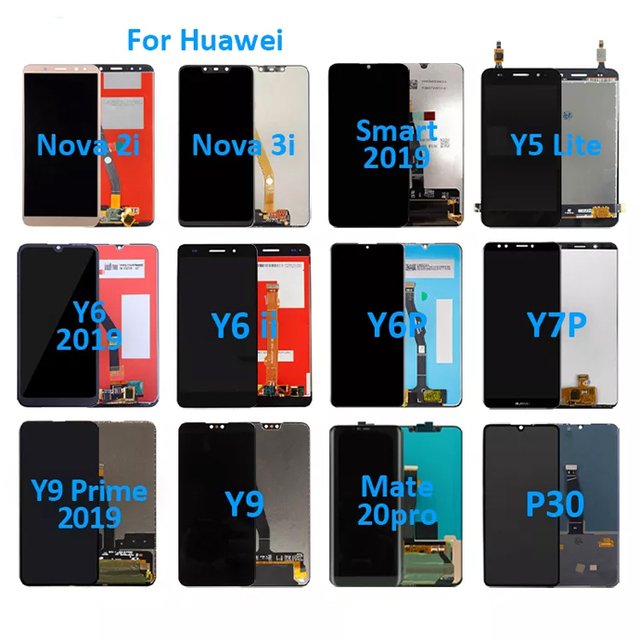 Best Price for huawei P7 P8 P9 P10 P20 P30 P40 Lite Display Replacement for Mate 7 8 9 10 20 30 40 Pro Lcd Screen for huawei Lcd