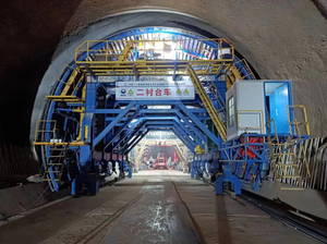 מערכת טרולי לתבניות בטון XingKun מודרנית וחזקה מפלדה Q235/Q345 לבניית מנהרות (6 מ'/9 מ'/10.5 מ'/12 מ') - Product Image 4