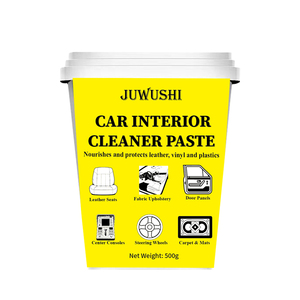 Pasta de Limpieza y Acondicionamiento Todo en Uno para Interiores de Auto, para Asientos de Cuero, Tableros y Consolas, Brillo No Grasoso, 500g - Product Image 1
