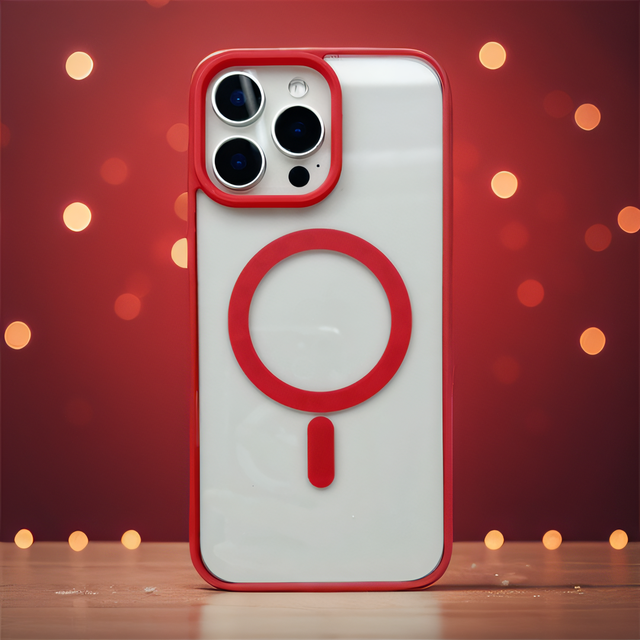 Case Magnetic for I Phone 15 Pro Max 16 Plus TPU PC Colorful Mobile Phone Cases for Samsung S25 Plus S24 S23