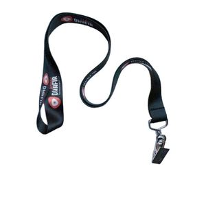 Wholesale Custom Promotional <b>Polyester</b> Sublimation Neck <b>Lanyard</b> Strap with Printed Logo for ID Card Holder - Product Image 2