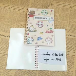 Preço de fábrica Qualidade Prometida CMYK Impressão Capa Fio O Espiral Cartoon Acessível Saddle Stitch Reutilizável Etiqueta Livro Personalizado - Product Image 2