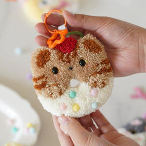 Kit di punzonatura per principianti per Hobby per adulti forniture artigianali con <span class=keywords><strong>Garfield</strong></span> il gatto e portachiavi - Product Image 1