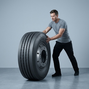 ยาง11R22.5 AZ670สำหรับรถบรรทุกและรถบรรทุกฟังก์ชัน TBR - Product Image 3