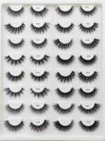 Vente en gros de cils bon marché personnalisés avec votre logo Wipsy cils synthétiques naturels 15mm 18mm bandes de cils en faux vison