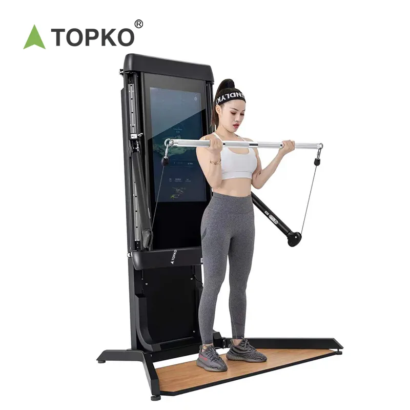 TOPKO Commercial Gym Fitness Equipment Pull Arm Comprehensive Sports Training Fitness Equipment