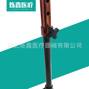 Andador de Aluminio de Cuatro Patas Jinhui, Antideslizante y Ajustable, Ayuda para Caminar para Personas Mayores - Product Image 4