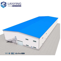Estructura de Acero Prefabricada de Múltiples Pisos, Diseño Tradicional, Edificio Industrial para Almacenes, Talleres y Hangares, Origen Liaoning