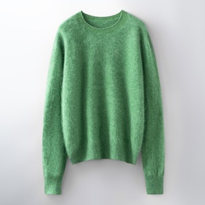 Maglione Pullover <span class=keywords><strong>Donna</strong></span> DONYI Stile Coreano Invernale in Cashmere e Lana Lavorato a <span class=keywords><strong>Maglia</strong></span> 12GG Senza Cuciture con Collo Tondo - Product Image 2
