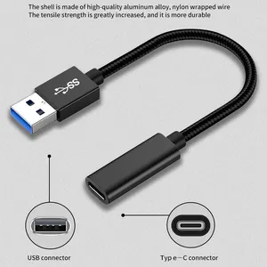 Dataroad Hoge Kwaliteit Usb C Vrouwelijke Naar Usb 3.0 A Male Adapter Kabel