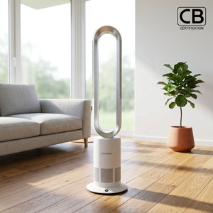 <span class=keywords><strong>ANGELO</strong></span> AZ588PRO Ventilatore da Tavolo/Pavimento 2-in-1 con Oscillazione a 75 Gradi, Silenzioso e Sicuro, Motore DC, LCD, Telecomando, Efficienza Energetica - Product Image 1