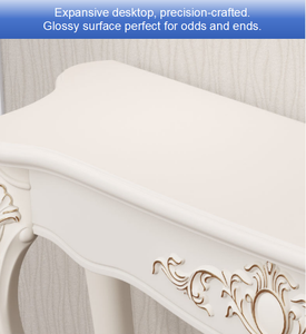 Table <span class=keywords><strong>console</strong></span> étroite en bois de style français |   Table de salon pour l'entrée |   Meubles de couloir pour villas et hôtels - Product Image 2