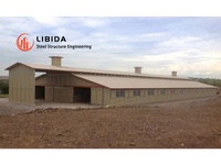 Structures métalliques solides anti-corrosion pour entrepôts, destinées à la livraison inter-usine et au tri des marchandises, bâtiment d'entrepôt en structure acier