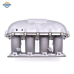 Новый алюминиевый ультра-спортивный центральный впускной коллектор для Honda K-Series K-Swap K20 K24 - Product Image 3